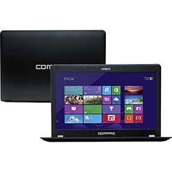 Notebook Ultrafino Compaq CQ18 com Intel Dual Core 2GB 500GB LED 14" Windows 8