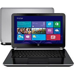 Notebook Ultrafino HP Pavilion 14-n030br com Intel Core I5 4GB (2GB de Memória Dedicada) 500GB LED 14" Windows 8