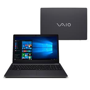 Notebook VAIO Core I3-7100U 4GB 1TB Intel Optane 16GB Tela 15.6” Windows 10 Fit 15S VJF155F11X-B7211B