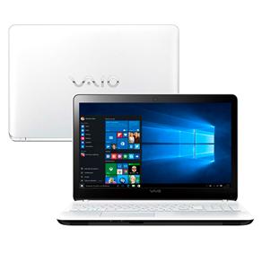 Notebook Vaio Core I5-5200U 4GB 1TB Tela 15.6” Windows 10 Fit 15F VJF153B0211W