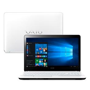 Notebook Vaio Core I7-5500U 8GB 1TB Tela 15.6” Windows 10 Fit 15F VJF153B0411W