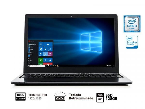 Notebook Vaio FIT 15S I3-6006U 4GB 128GB SSD 15.6 FHD W10 SL - VJF154F11X-B0811B