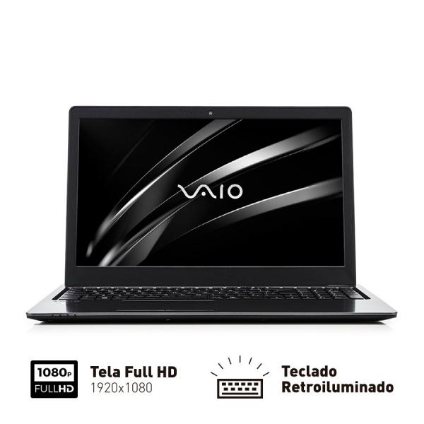 Notebook Vaio Fit 15S Intel Core I5 8GB 1TB Tela LED 15,6" Full HD Win 10 VJF155F11XB0411B