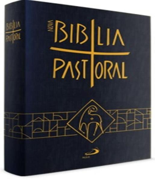 Nova Biblia Pastoral - Media - Capa Cristal - Paulus