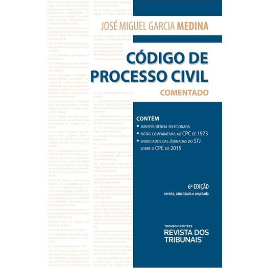 Novo Codigo de Processo Civil Comentado - Medina - Rt