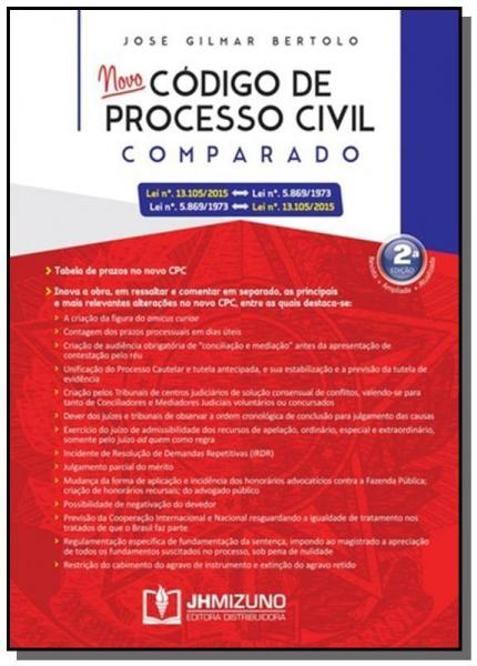 Novo Codigo de Processo Civil Comparado 03 - Jh Mizuno