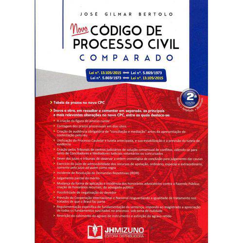 Novo Código de Processo Civil Comparado 2ªEd.2016