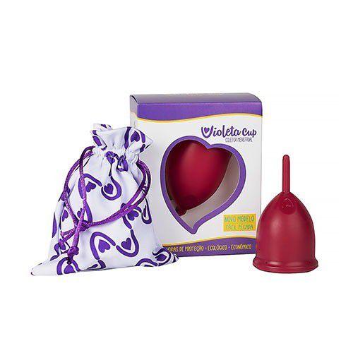 Novo Coletor Menstrual Violeta Cup