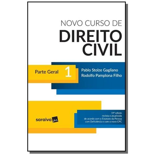 Novo Curso de Direito Civil: Parte Geral - Vol.105