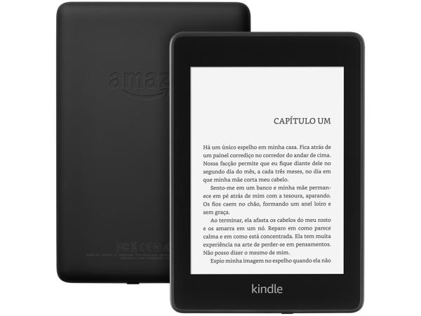 Tudo sobre 'Novo Kindle Paperwhite Amazon à Prova de Água - Tela 6” 8GB Wi-Luz Embutida Preto'