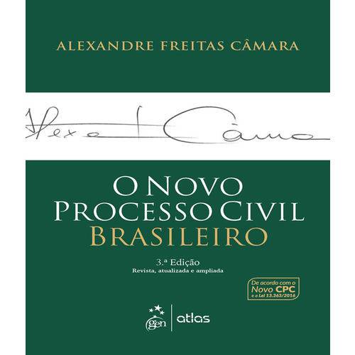 Novo Processo Civil Brasileiro, o - 3 Ed