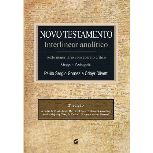 Tudo sobre 'Novo Testamento Interlinear Analítico - 2ª Edição'