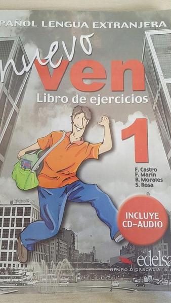 Nuevo Ven 1 - Libro de Ejercicios Incluye CD Audio - Edelsa