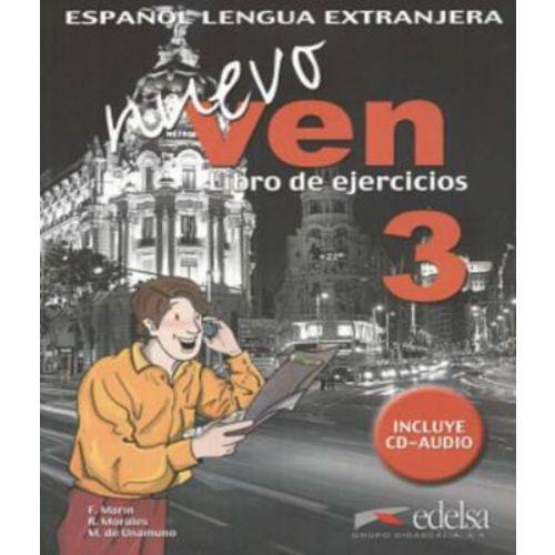 Nuevo Ven 3 - Libro de Ejercicios - Incluye Cd-audio