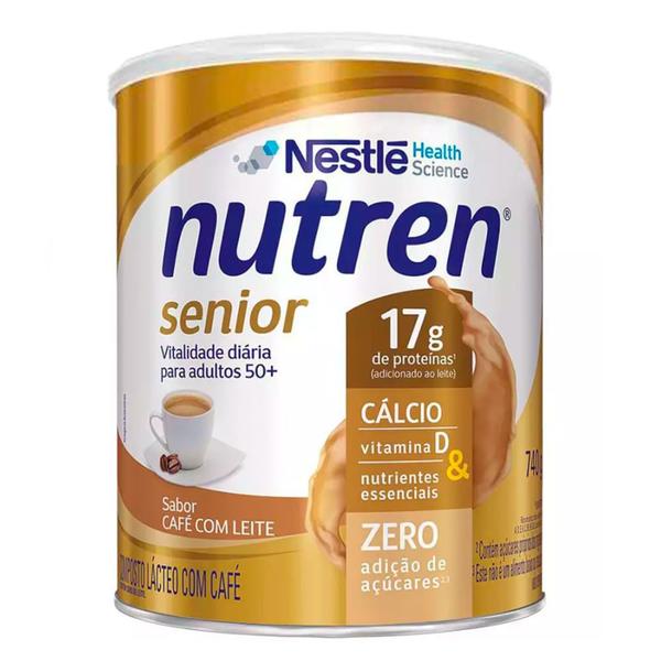 Nutren Senior Café com Leite Suplemento Alimentar 740g