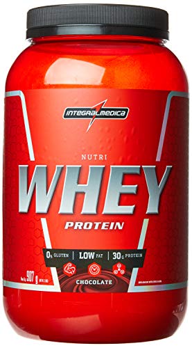 Nutri Whey Protein, IntegralMédica, Chocolate, 907g