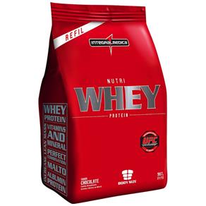 Nutri Whey Protein - Integralmédica - Refil - 907 G - Chocolate