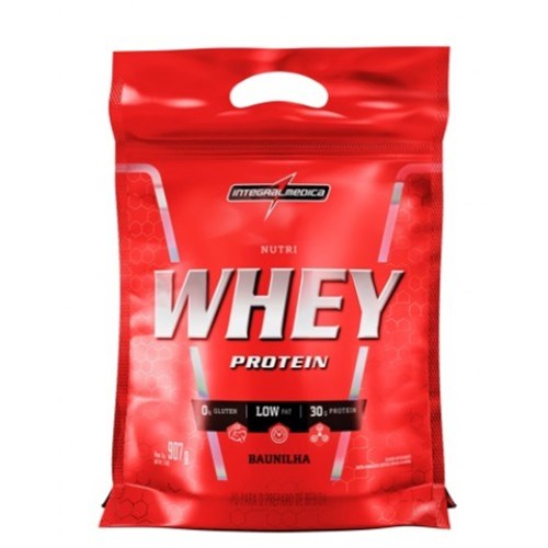 Nutri Whey Protein -Integralmédica - Refil 907g
