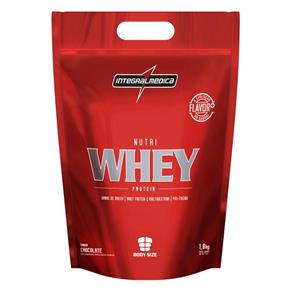 Nutri Whey Protein Refil Chocolate 1,8Kg - Integralmedica