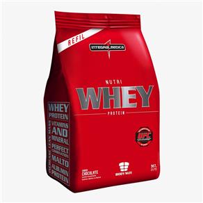 Nutri Whey Protein - Refil - Integralmédica - Chocolate - 907 G