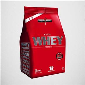 Nutri Whey Protein Refil - Integralmédica - Chocolate - 910 G