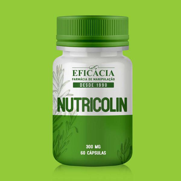 Nutricolin 300 Mg - 60 Cápsulas - Farmácia Eficácia