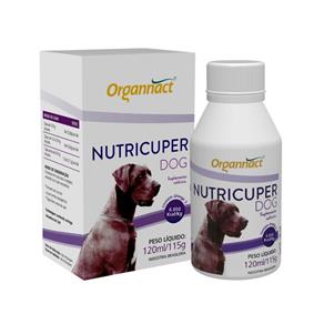 Nutricuper Dog 120ml Organnact Suplemento Cães