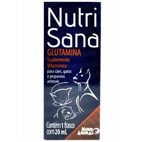 Nutrisana Glutamina ? 20ml _ Mundo Animal
