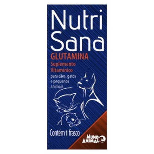 Nutrisana Glutamina Mundo Animal - 120 Ml