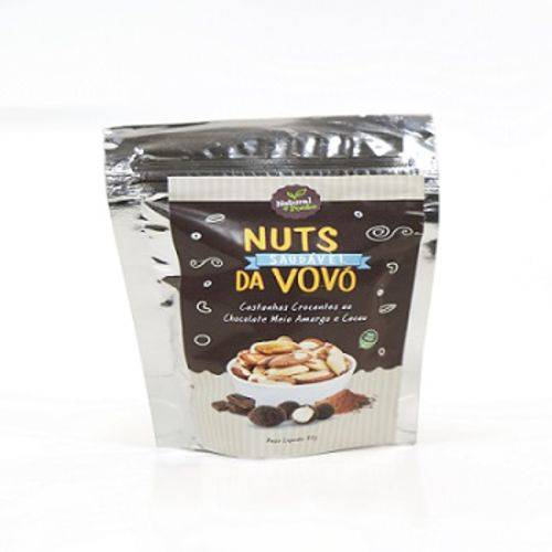 Nuts Saudável da Vovó - Chocolate Meio Amargo com Cacau