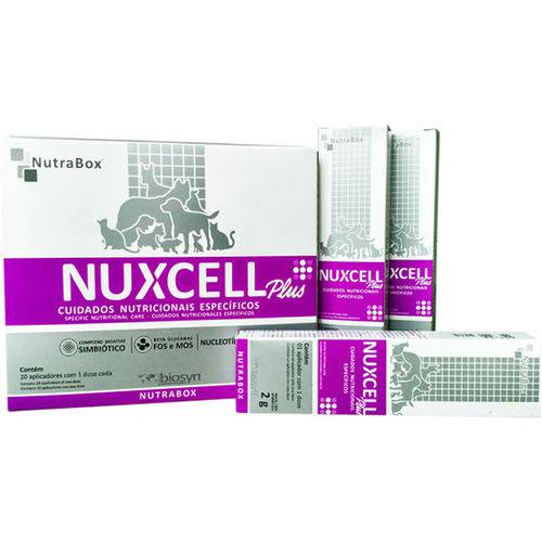 Tudo sobre 'Nuxcell Plus 2g - Cuidados Nutricionais - Biosyntech'