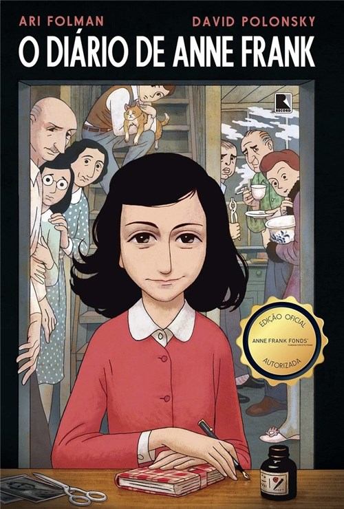 O Diário de Anne Frank em Quadrinhos - Ed. Record