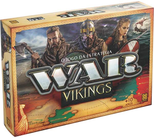 O Jogo de Estratégia War Vikings - Jogo de Tabuleiro Grow