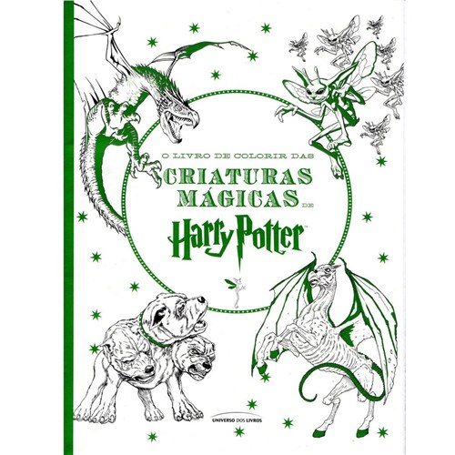 O Livro de Colorir das Criaturas Mágicas de Harry Potter