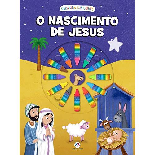 O Nascimento de Jesus - Livro para Colorir