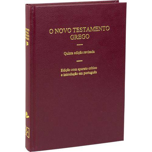 O Novo Testamento Grego | 5ª Edição Revisada