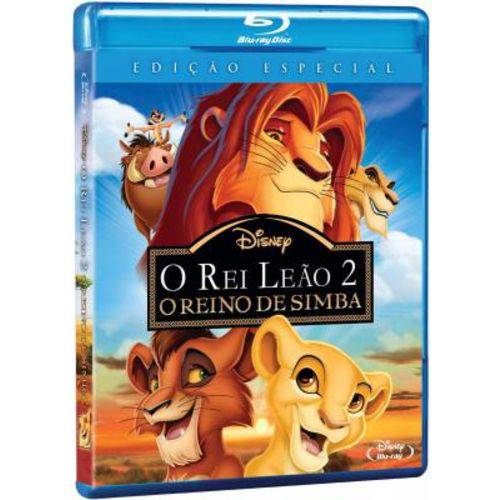 O Rei Leão 2, o Reino de Simba - Blu Ray / Infantil