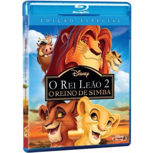O Rei Leão 2, o Reino de Simba - Blu Ray / Infantil