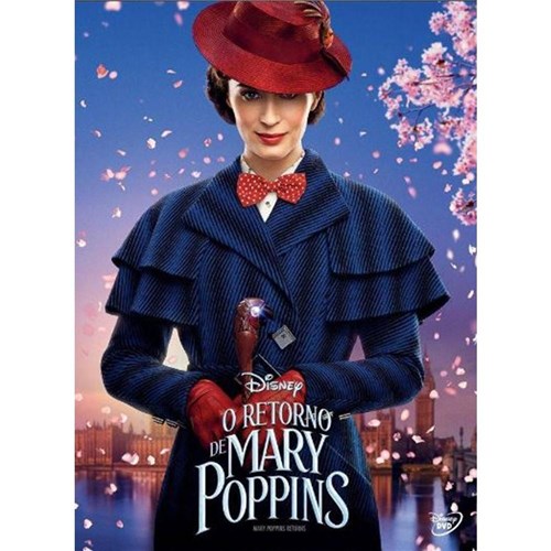 O Retorno de Mary Poppins Dvd - o Retorno de Mary Poppins Dvd