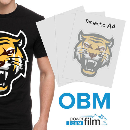Obm Power Film - Impressão Direta - Pacote com 50 Folhas - Tamanho A4