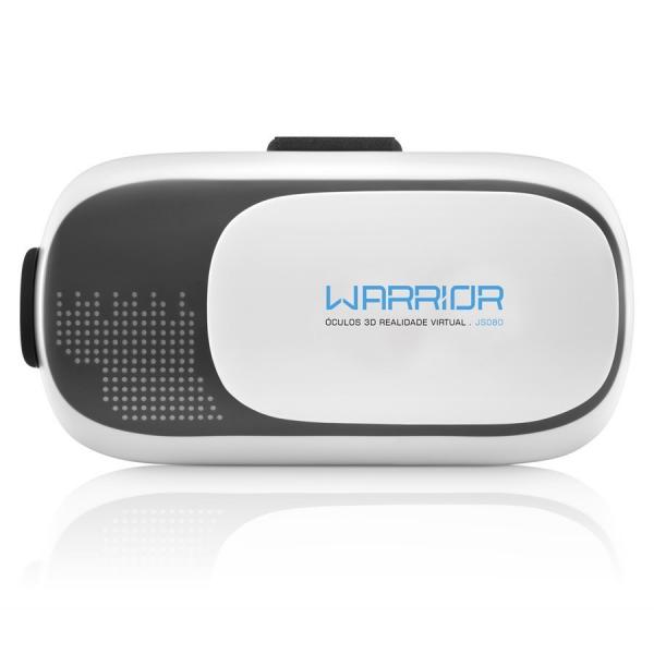 Óculos 3D Realidade Virtual Warrior JS080 - Multilaser
