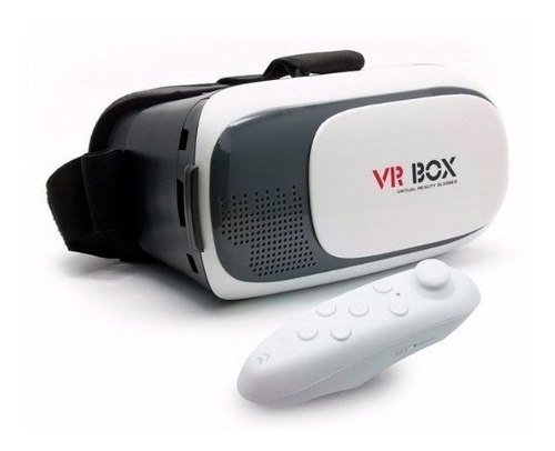 Óculos 3D Vr Virtual 2.0 Box Celular Smartphone + Controle