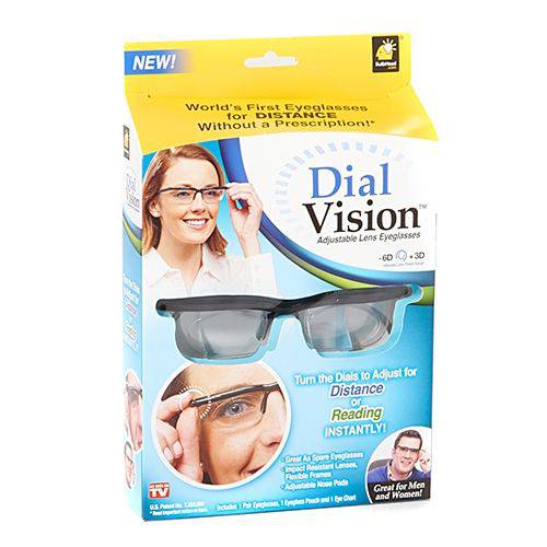 Tudo sobre 'Oculos de Leitura Ajustavel Perto Longe Miopia Diotria Armacao Portatil Dial Vision'