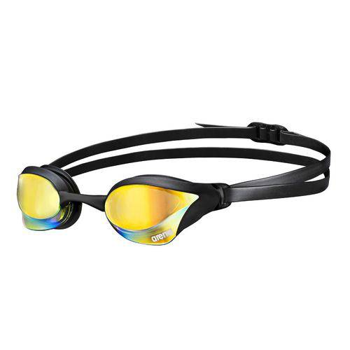 Óculos de Natação Arena Cobra Core Espelhado / Preto-Amarelo-Espelhado