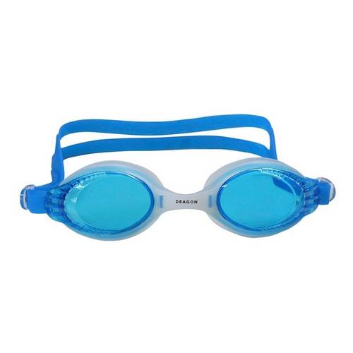 Óculos de Natação Dragon Branco e Azul - Nautika