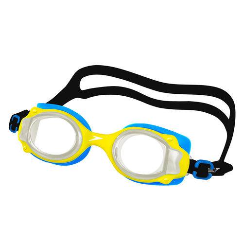 Óculos de Natação Infantil - Lappy - Azul - Amarelo - Speedo