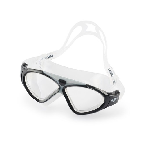 Óculos de Natação Mormaii Orbit / Transparente-Preto-Transparente