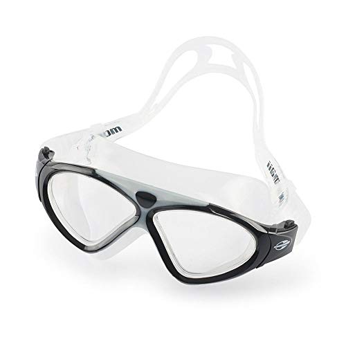 Óculos de Natação Orbit Mormaii - Aro Preto Lente Transparente