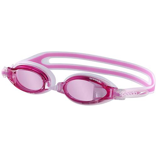 Tamanhos, Medidas e Dimensões do produto Óculos de Natação Speedo Fox Transparente Rosa Claro