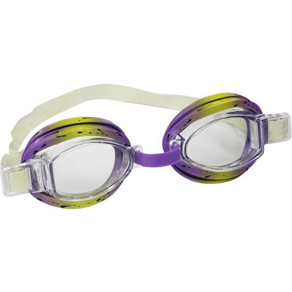 Óculos de Natação Split Infantil Roxo e Amarelo - Nautika 113100